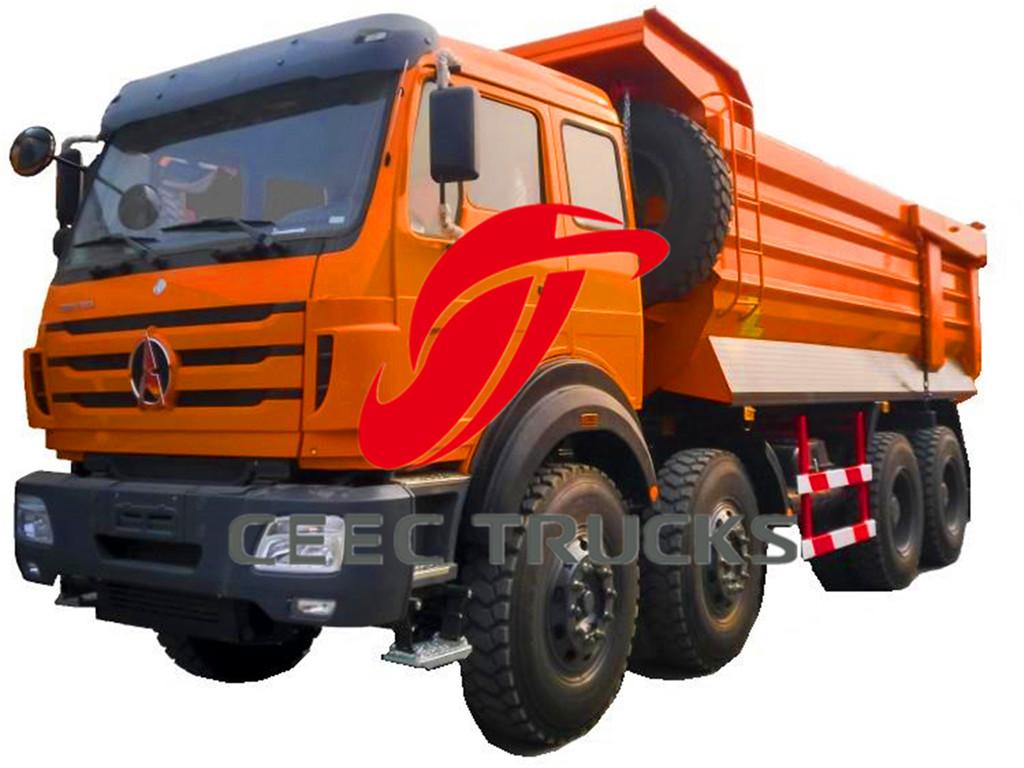 beiben 12 wheeler dumper truck