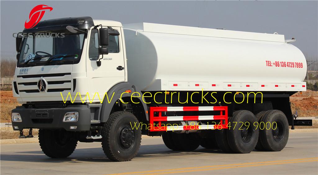 beiben 10 wheeler offroad water tanker truck