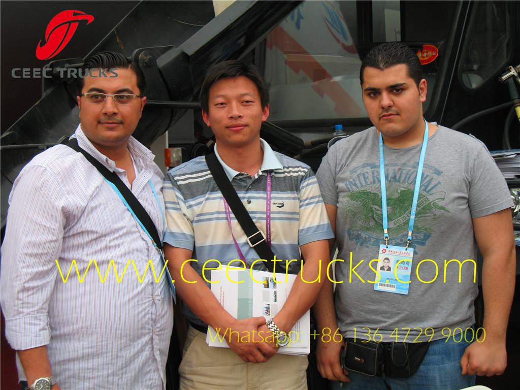 CEEC TRUCKS on the 105th canton Fair