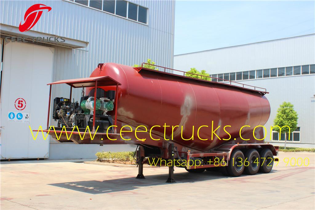 3 axle bulk cement tanker trailer 