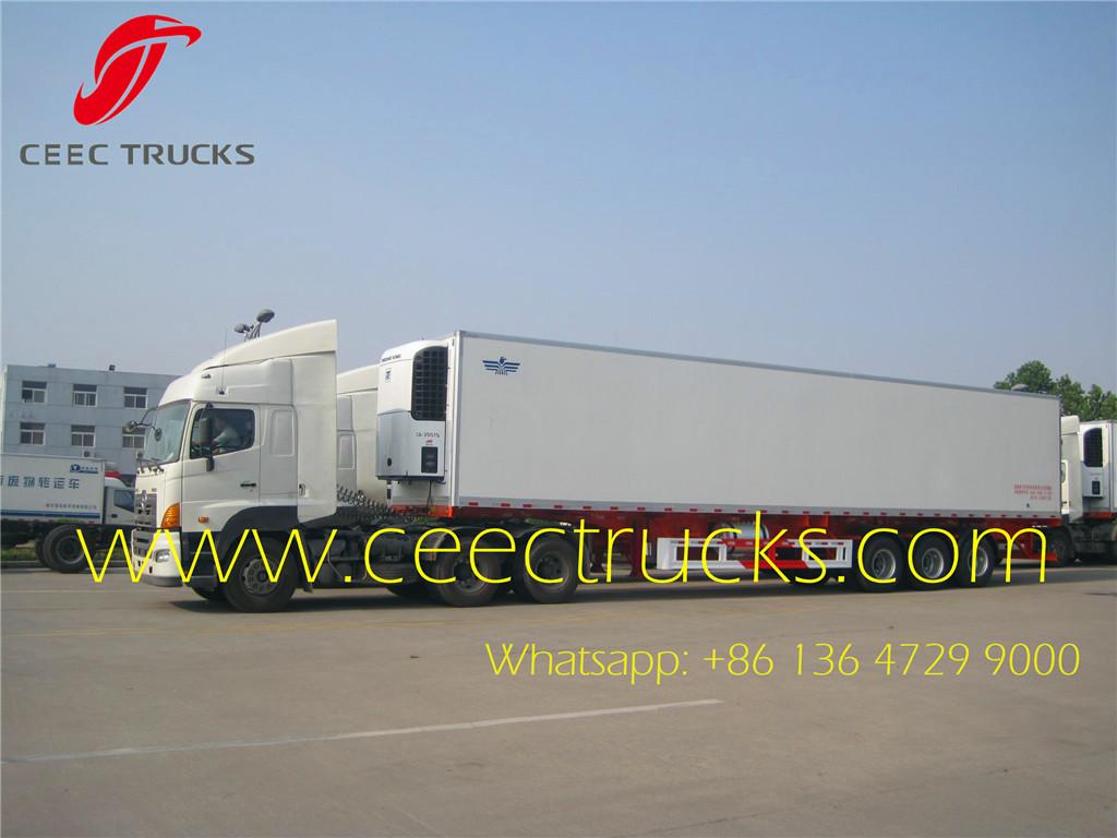 60CBM refrigerated semitrailer exporter