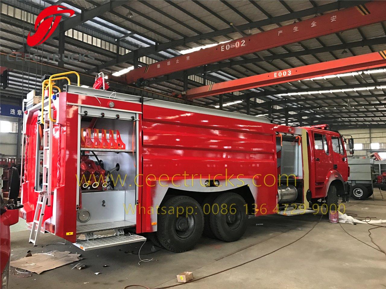 beiben 2542 fire fighting truck