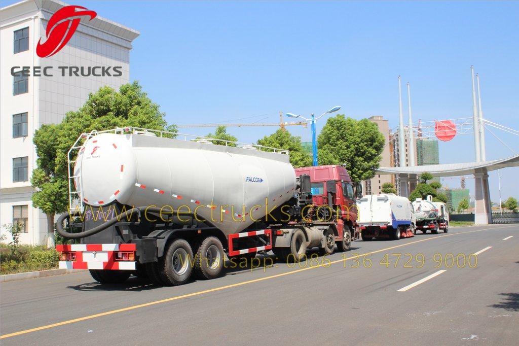 bulk cement semitrailer