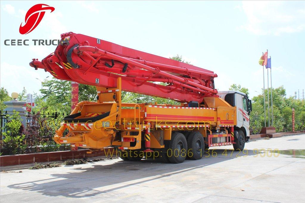 beiben concrete pump truck