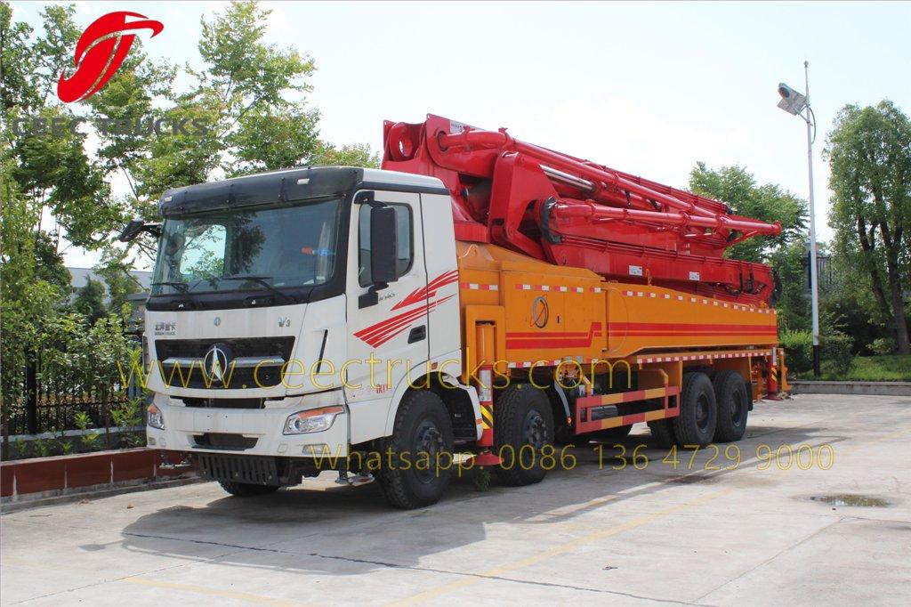 beiben concrete pump truck