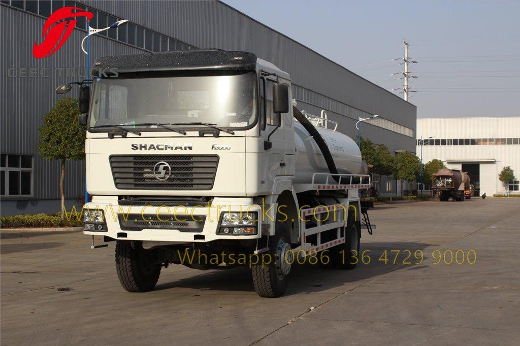 shacman vacuum tanker truck