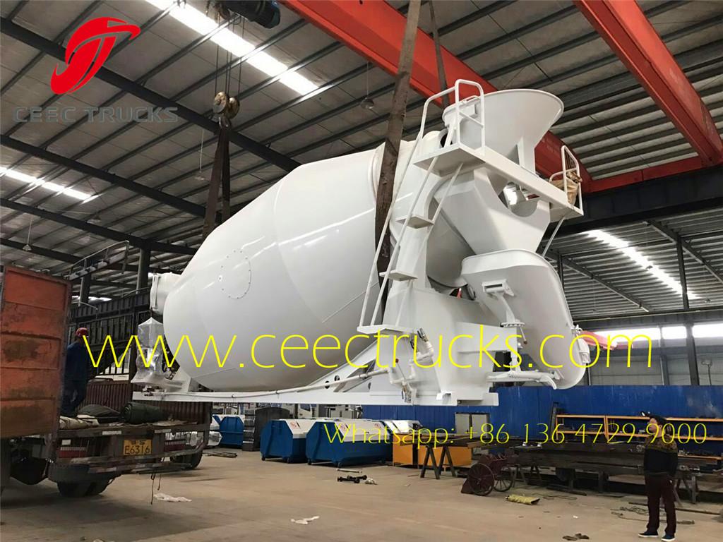 8CBM concrete mixer truck up body export Kenya