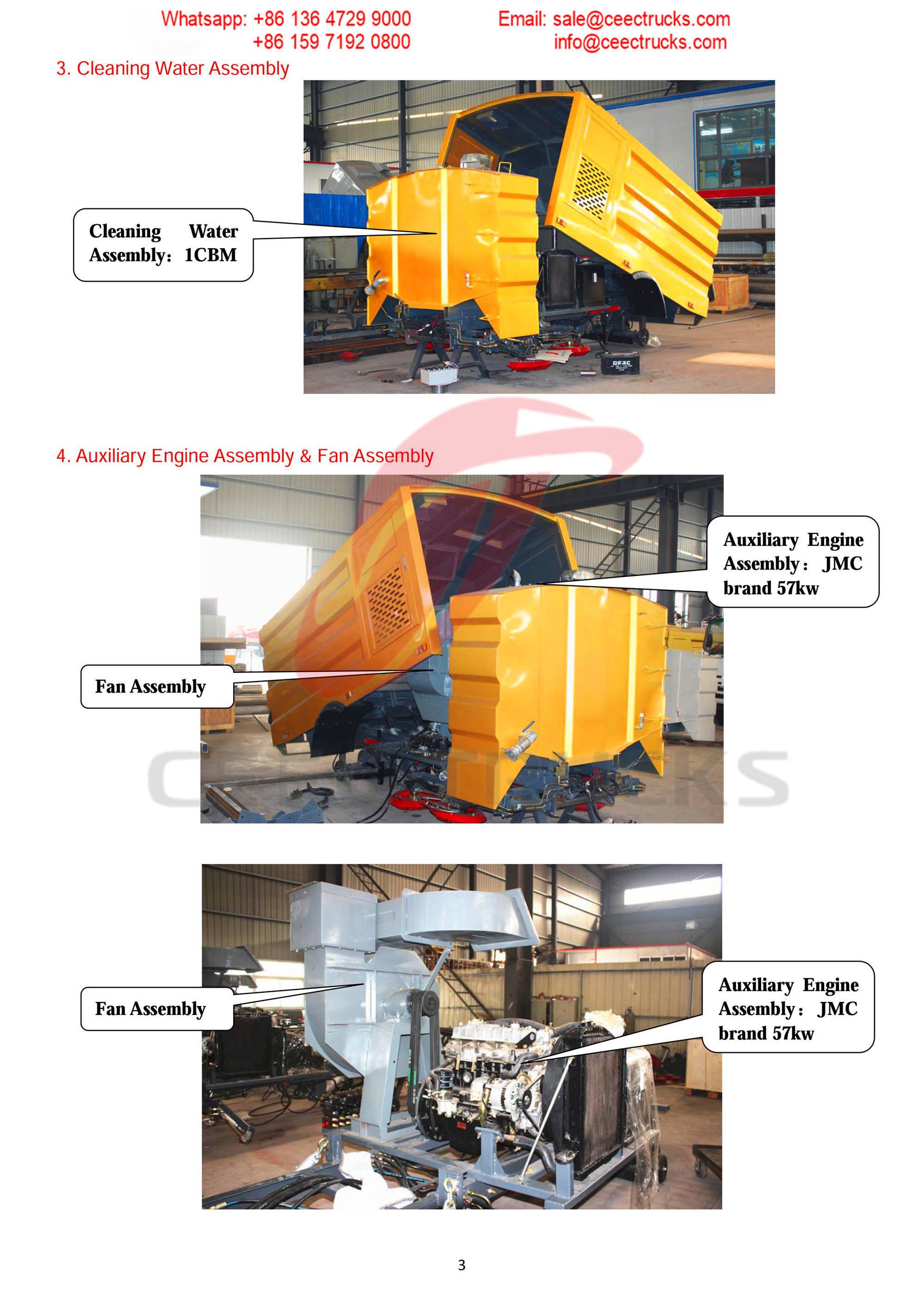 How to install road sweeper superstructure