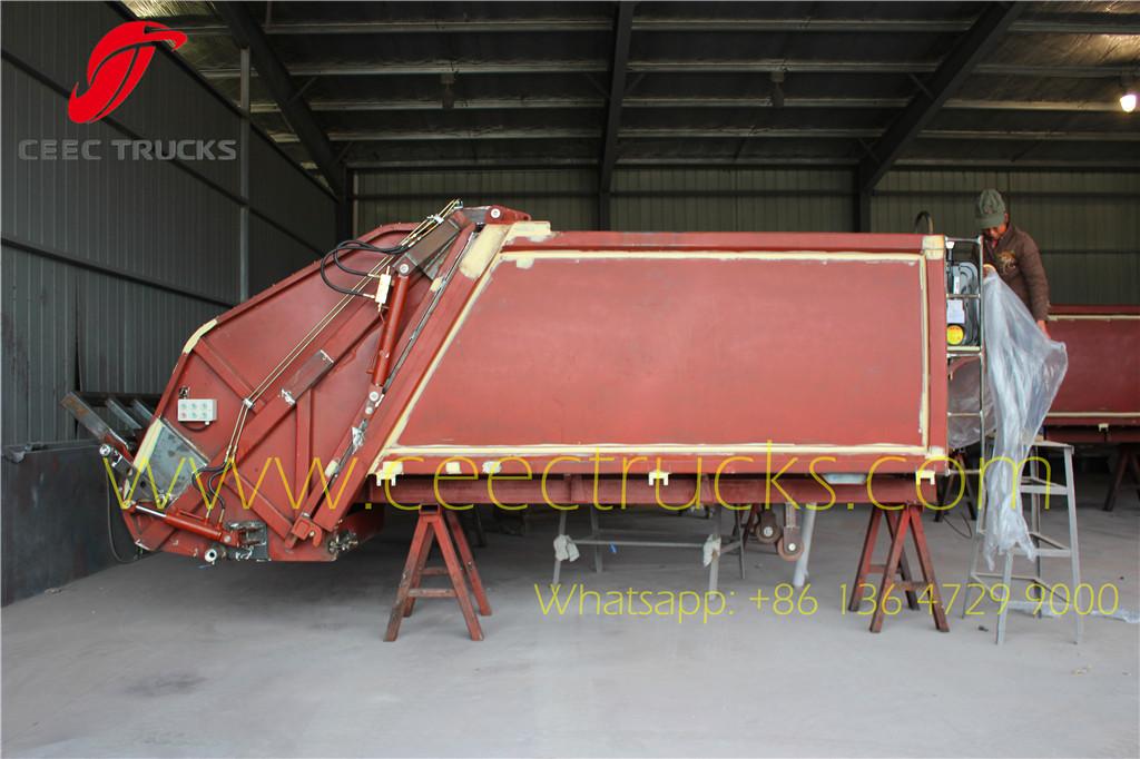 Phillippine 4CBM garbage compactor truck kits