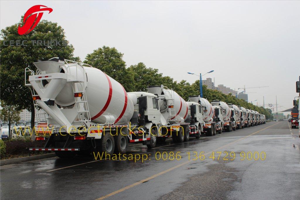 shacman concrete mixer truck