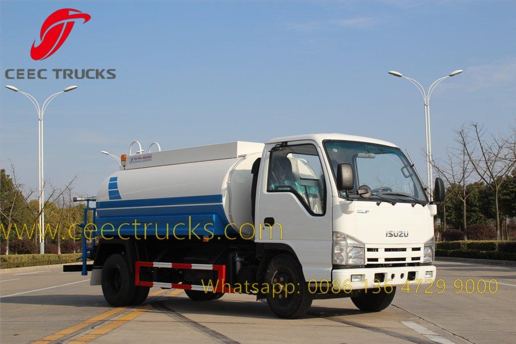 ISUZU water truck manufacturer 