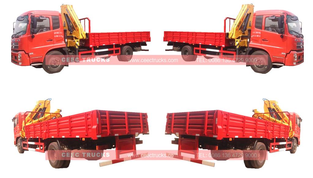 6.3Tons knuckle boom crane truck