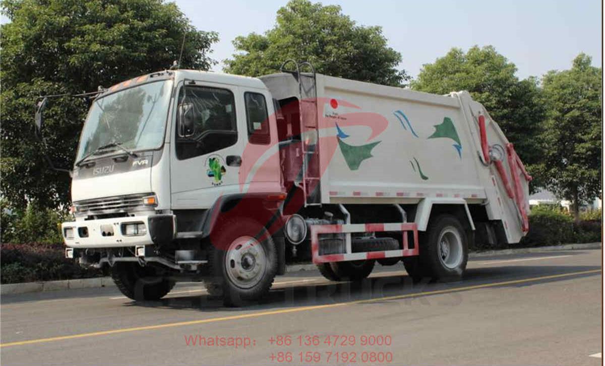 Ameria--ISUZU 10CBM garbage compactor truck