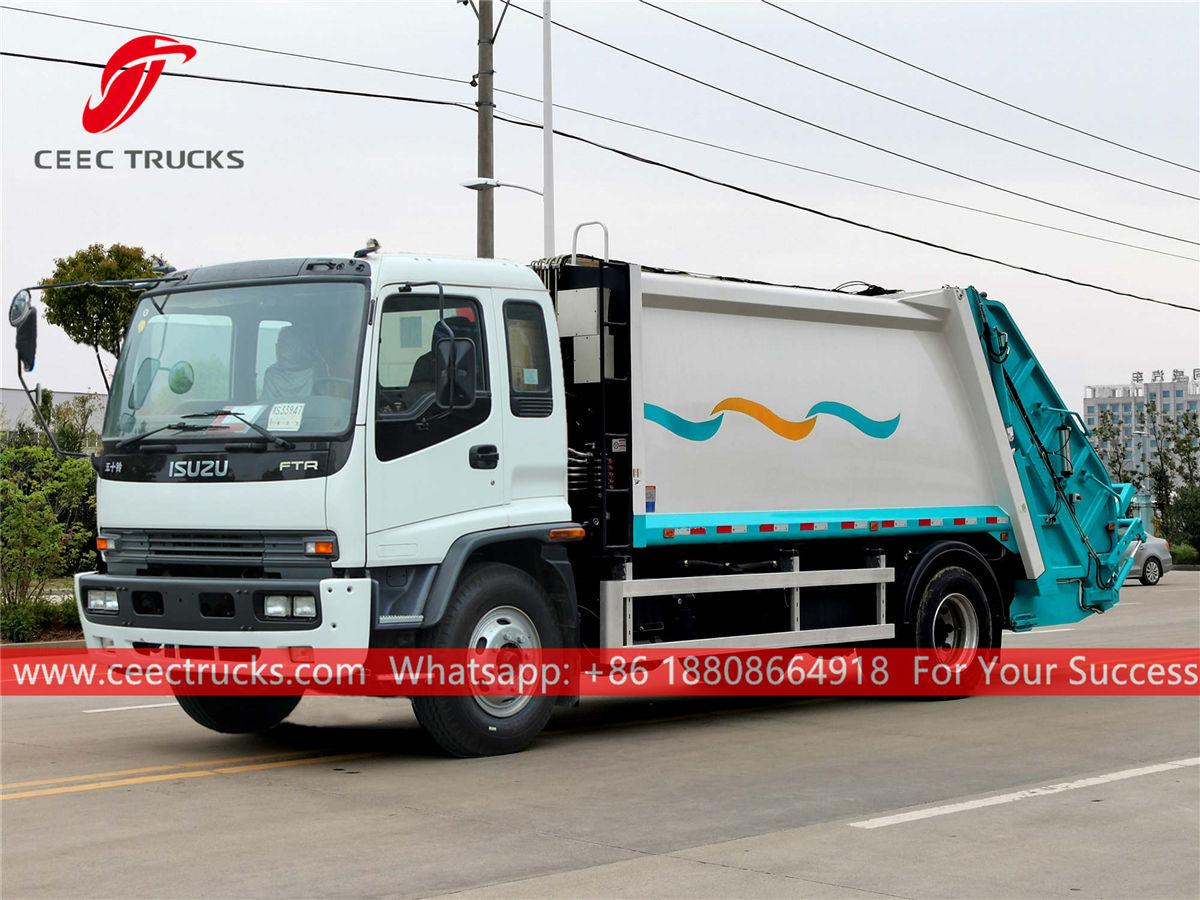 ISUZU 12CBM Waste compressor truck