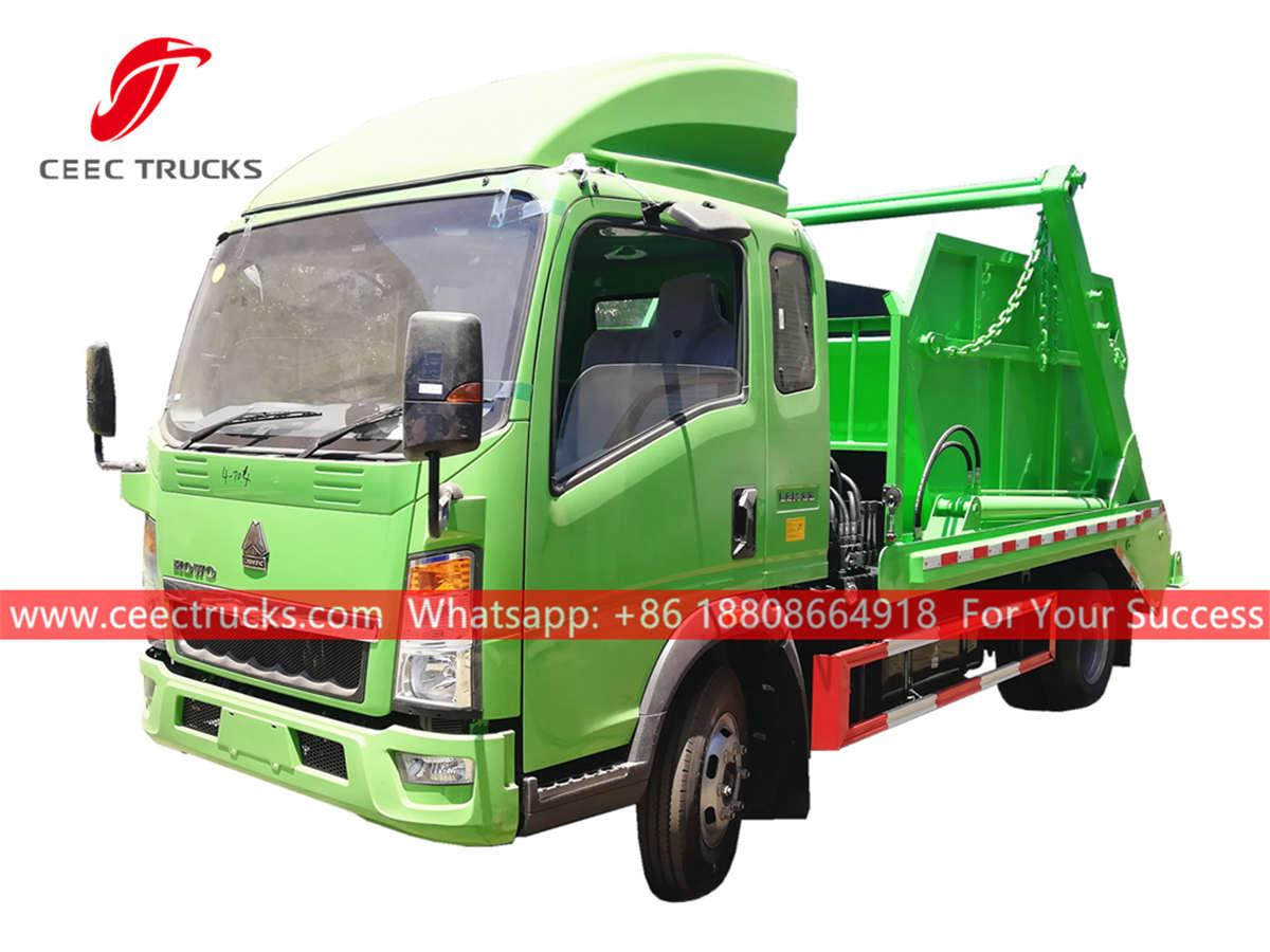 HOWO new and used skip loader truck