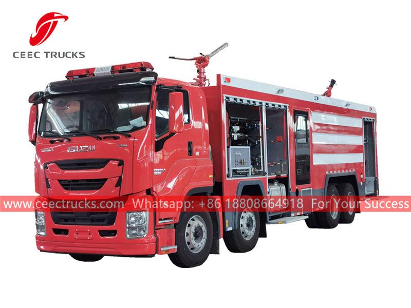 ISUZU GIGA 8Ã—4 fire engine