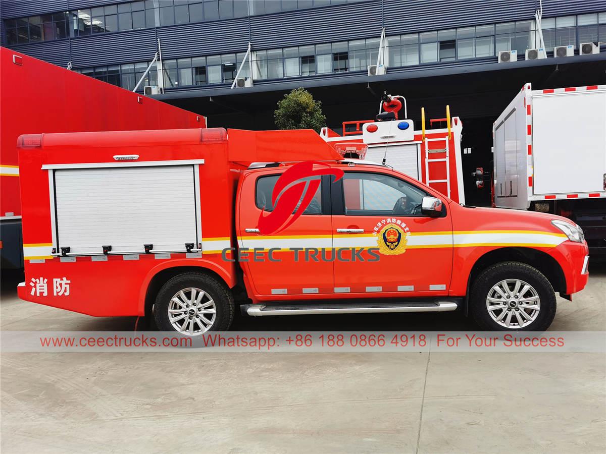 ISUZU 4WD pickup fire truck