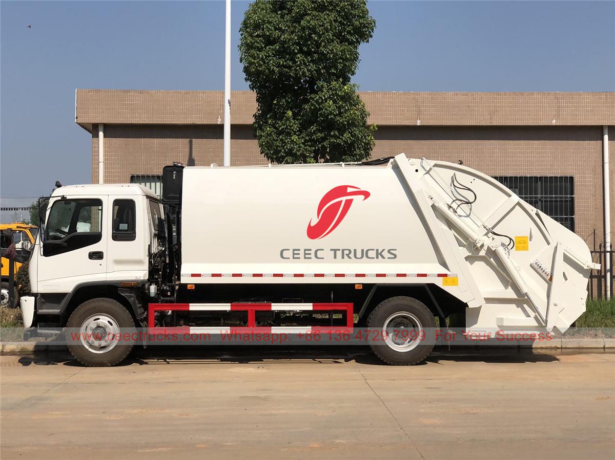 ISUZU FTR waste compactor truck