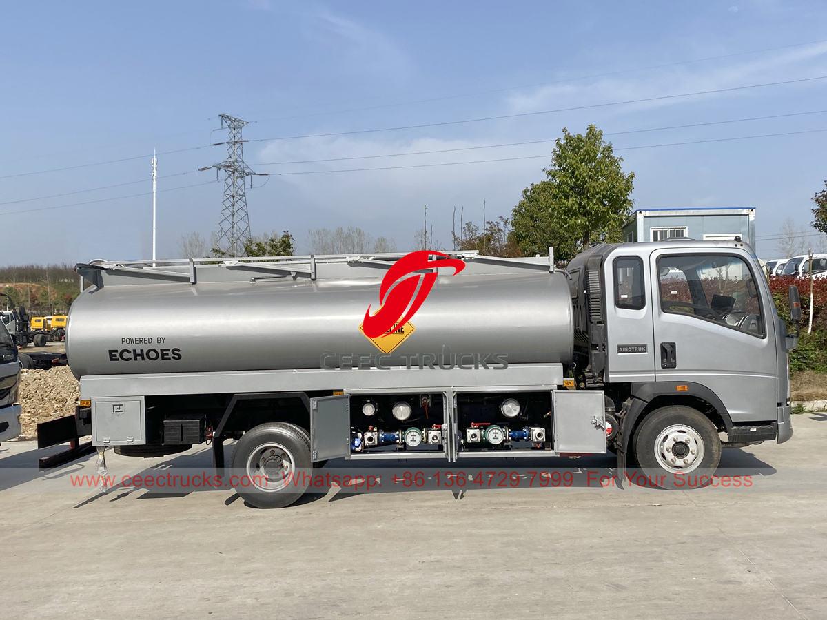 HOWO RHD fuel truck