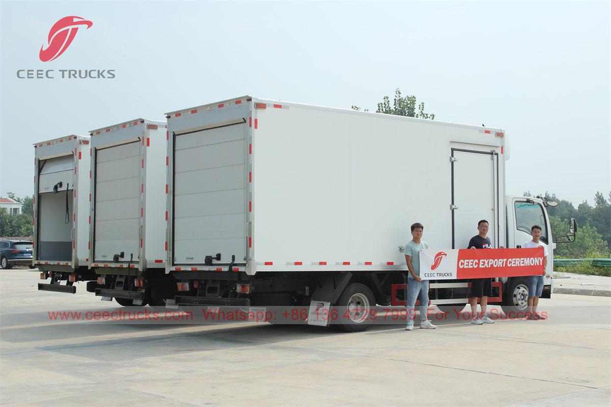 ISUZU 4Ã—2 refrigerator box truck