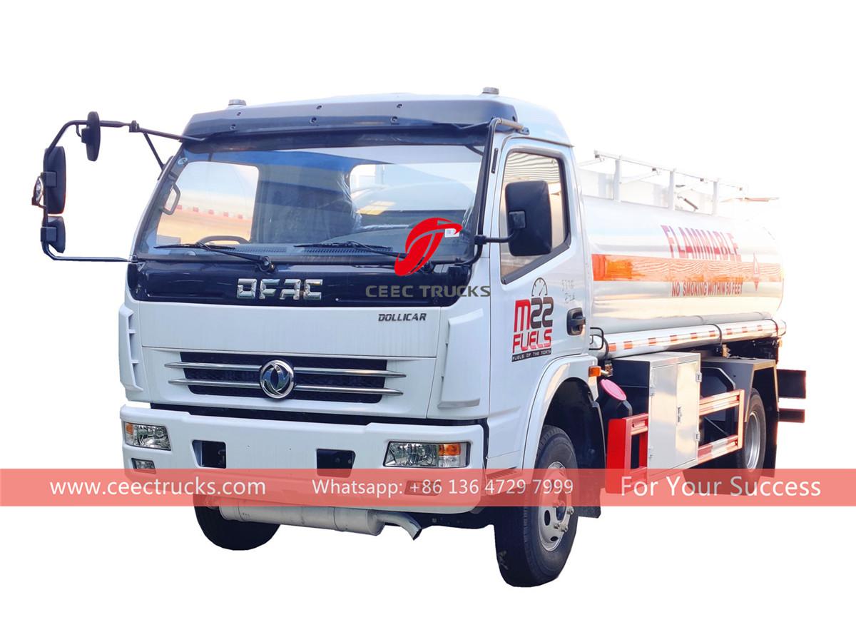 DONGFENG 8000L fuel tanker trucks export to Africa