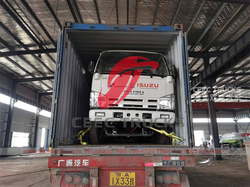 New designed ISUZU 4CBM sewer cleaner truck for sale