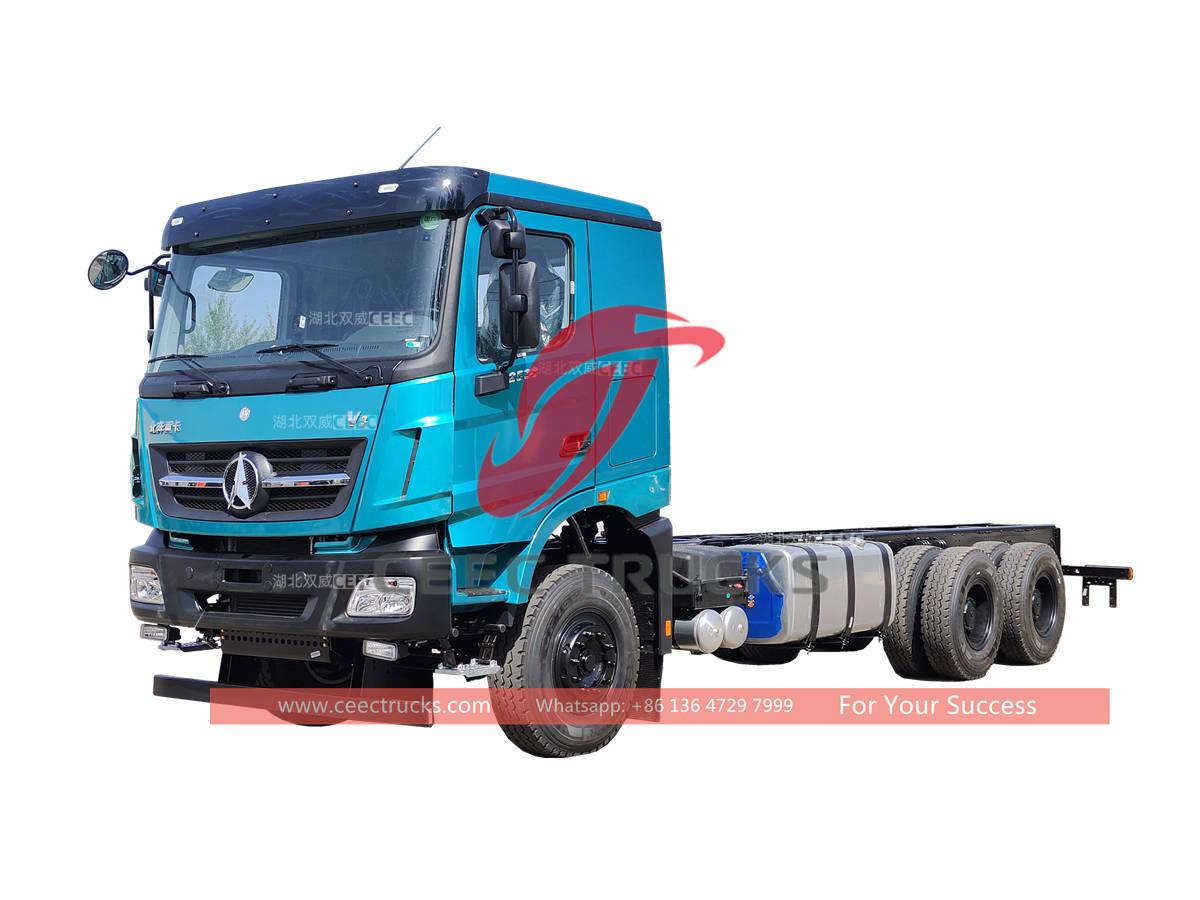 Beiben V3 6Ã—4 380HP chassis for cargo truck