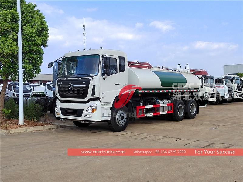 dongfeng 20 cbm water tanker truck dongfeng 20 cbm water tanker truck