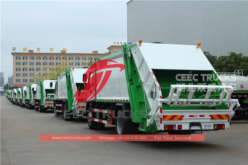 isuzu garbage compactor truck