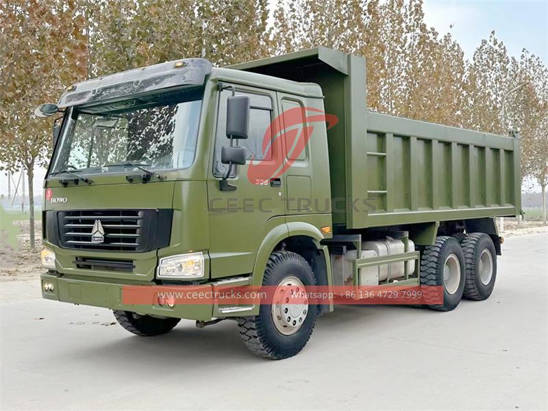 HOWO 30tons construction tipper truck