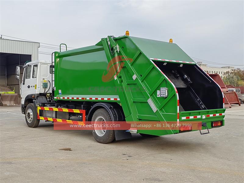 Howo mobile compactor vehicle