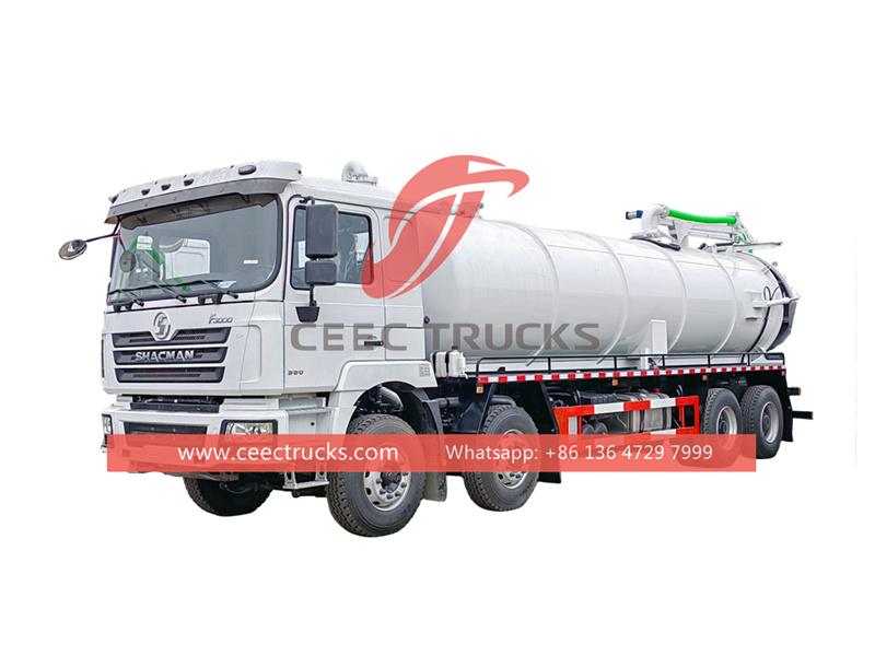 Shacman F3000 gully sucker truck