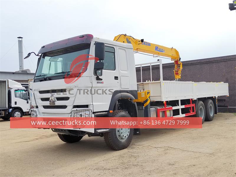 Howo 8tons crane truck