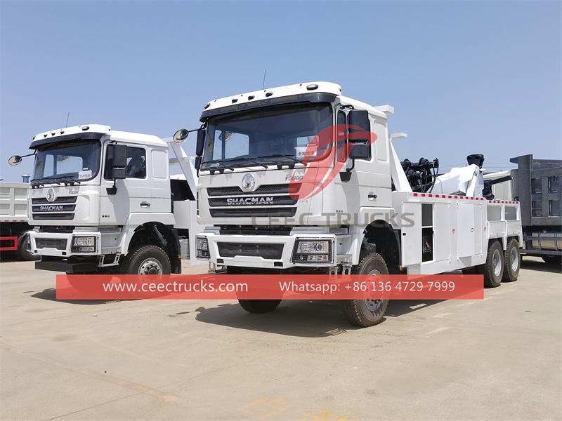 Shacman 10 wheels Road Wrecker 20 tons Truck