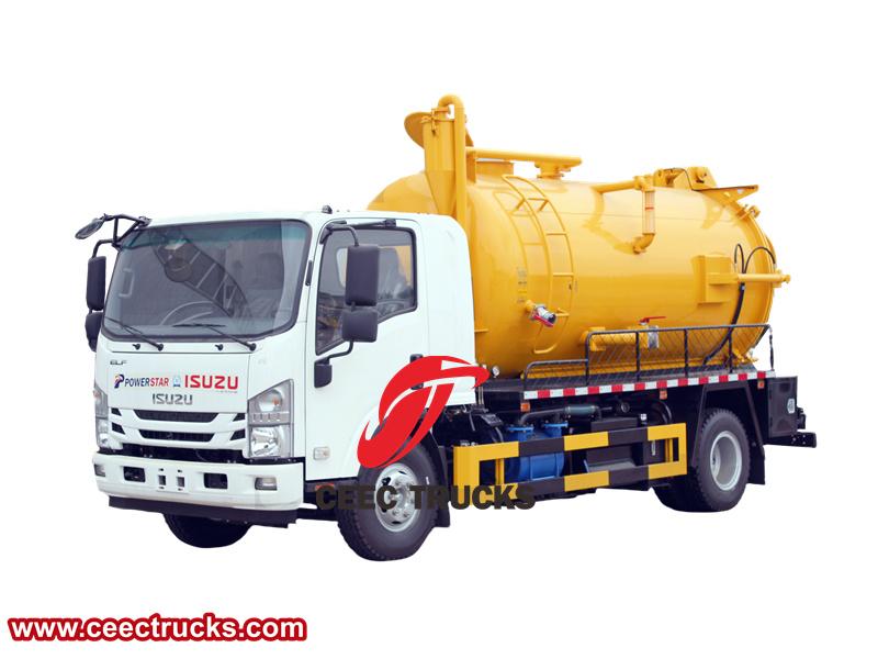 Isuzu NPR septic tanker truck 