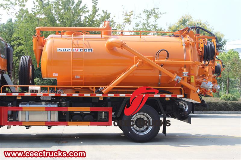 Sewage tank,hydraulic cylinder