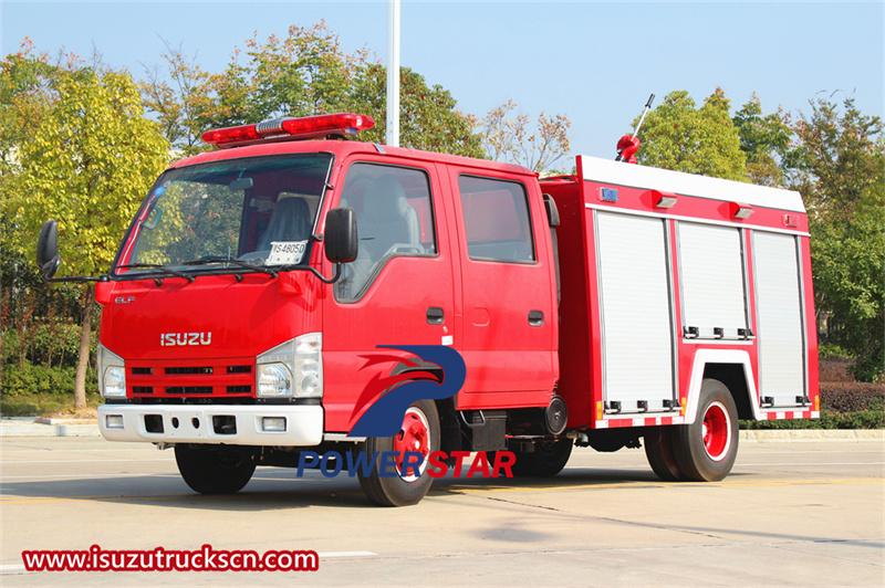 Isuzu mini fire truck