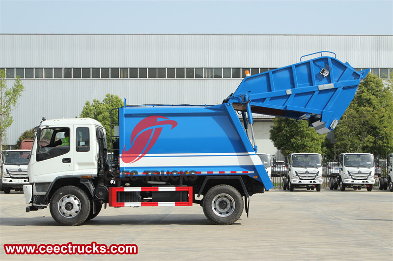 Isuzu F-series rear loader truck