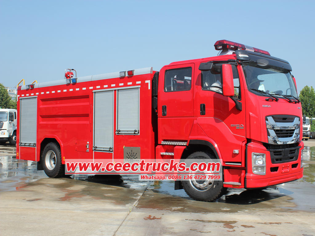 ISUZU GIGA fire trucks for sale