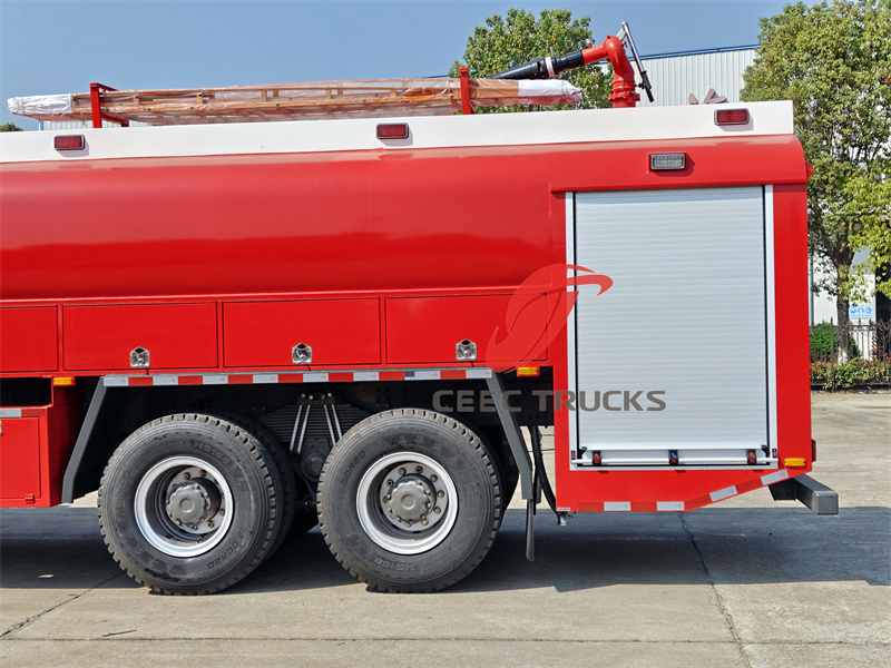 Howo 6x6 fire fighting truck