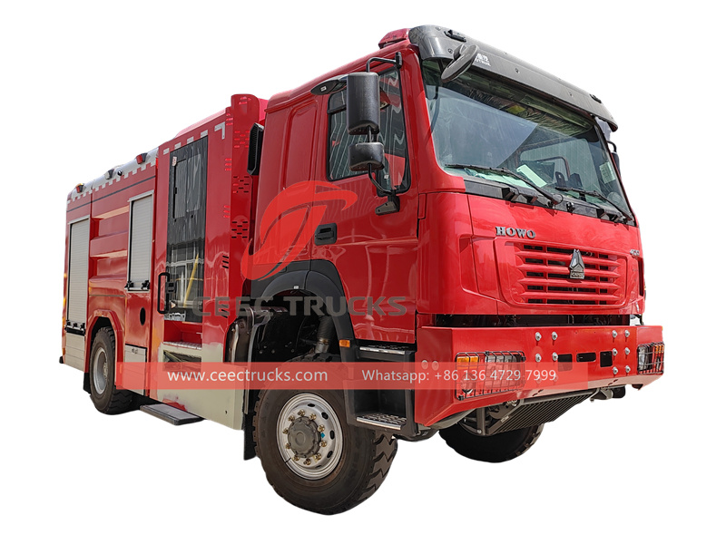 Howo 4x4 fire fighting truck Howo 4x4 fire fighting truck