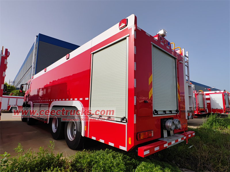 HOWO 8x4 heavy-duty water fire fighting truck HOWO 8x4 heavy-duty water fire fighting truck