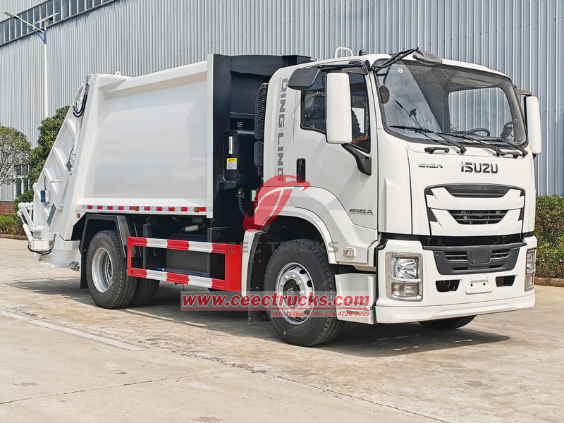 ISUZU refuse compactor garbage truck Isuzu 10cbm refuse compactor garbage truck