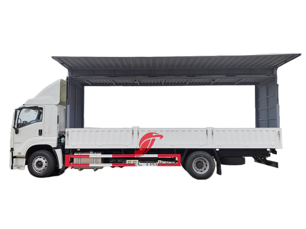 Isuzu GIGA 4X wing van truck