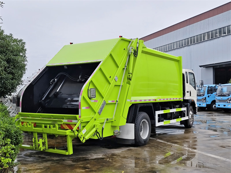 Howo rear loader garbage truck