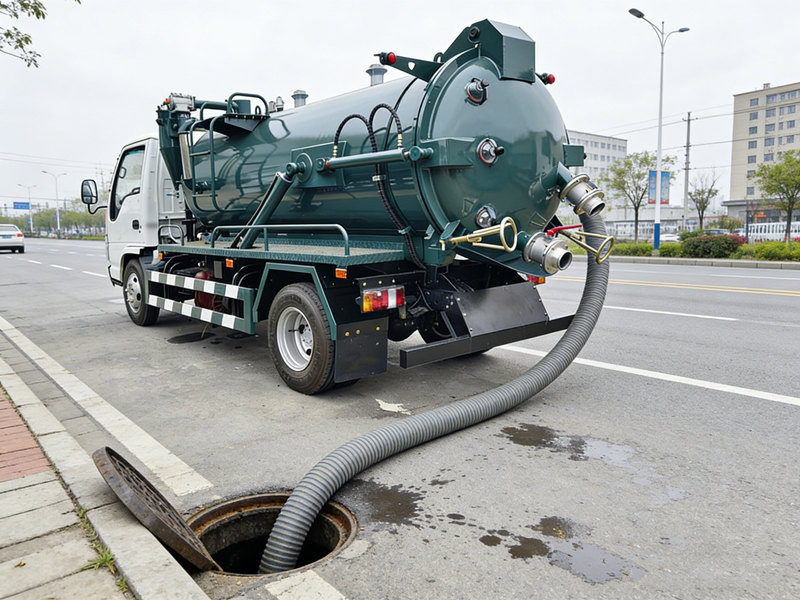 ISUZU 5000L vacuum truck applications