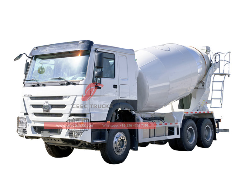 HOWO heavy concrete mixer truck