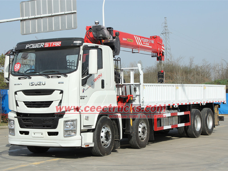 ISUZU GIGA VC66 Boom Crane Truck