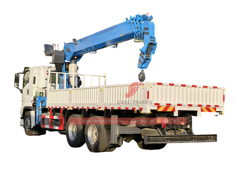 Howo NX cabin 6x4 crane truck