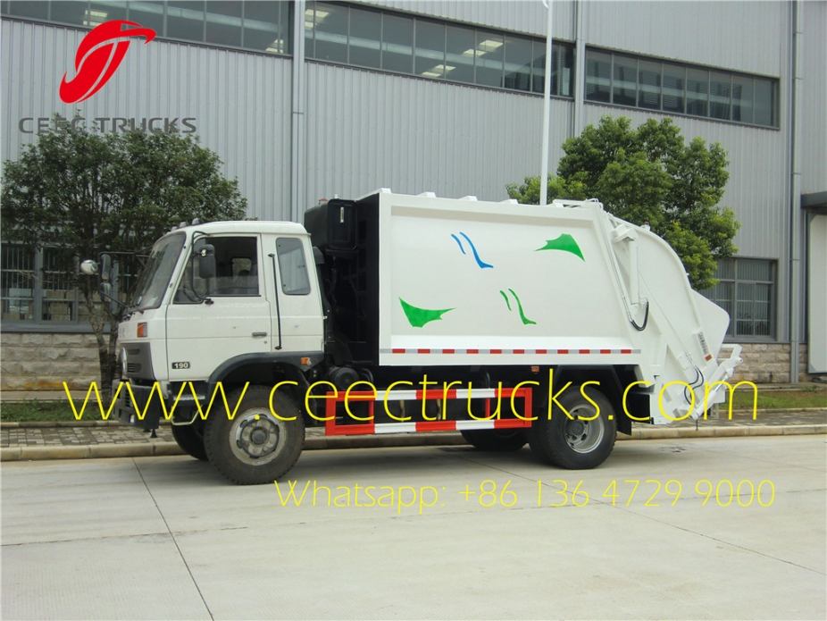 Togo 12CBM garbage compactor truck for sale